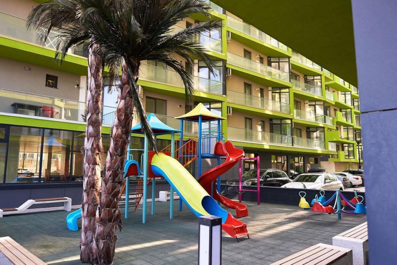 Blue Apartment In Spa N Pool Beach Resort Неводарі Екстер'єр фото